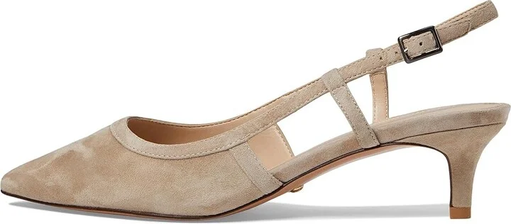 Pelle Moda Deena Women's Shoes Mushroom : 6 M, Suede - Image 5