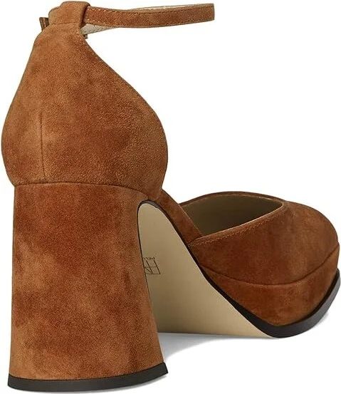 Pelle Moda Delores Women's Shoes Caramel Brown : 9.5 M, Suede - Image 4