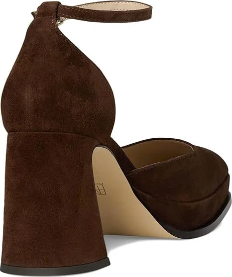 Pelle Moda Delores Women's Shoes Caramel Brown : 9.5 M, Suede - Image 10