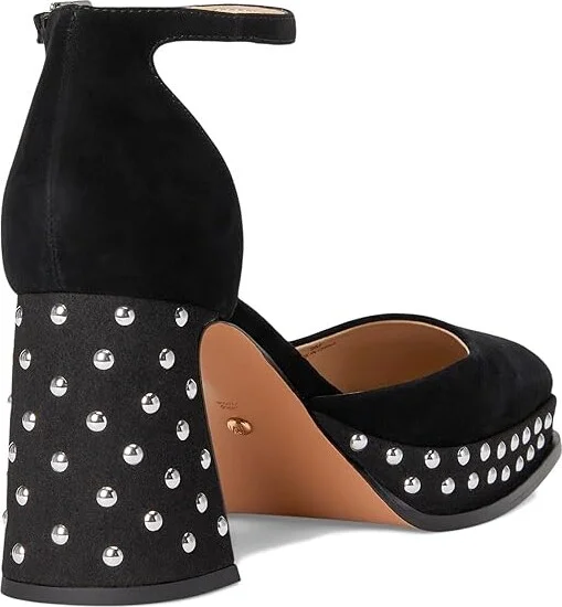 Pelle Moda Dietta High Women's Heels Black : 7.5 M, Leather - Image 4