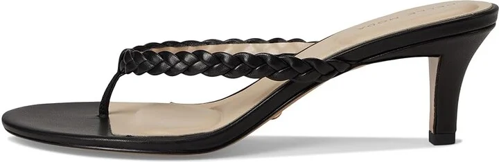 Pelle Moda Earlen Thong Women's Wedge Shoes Black : 8.5 M - Image 6