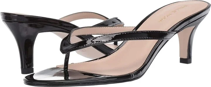 Pelle Moda Effi 4 Women's Shoes Black Patent : 5 M, Leather