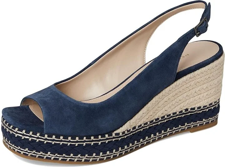 Pelle Moda Elany Women's Sandals Midnight : 6.5 M, Leather/Suede - Image 5