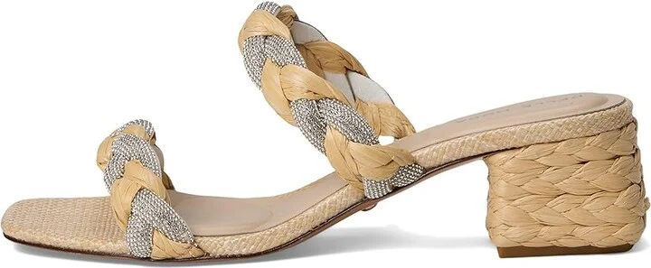 Pelle Moda Ivia Slide Women's Wedge Shoes Natural : 11 M - Image 6