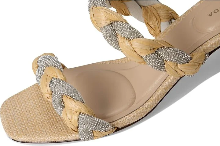 Pelle Moda Ivia Slide Women's Wedge Shoes Natural : 11 M - Image 7