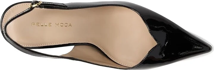 Pelle Moda Janah High Women's Heels Black : 7 M, Leather - Image 2