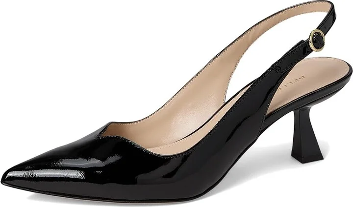 Pelle Moda Janah High Women's Heels Black : 7 M, Leather - Image 5