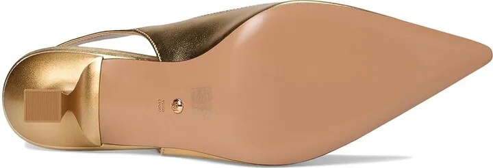 Pelle Moda Janah High Women's Heels Light Gold : 9.5 M, Leather - Image 3