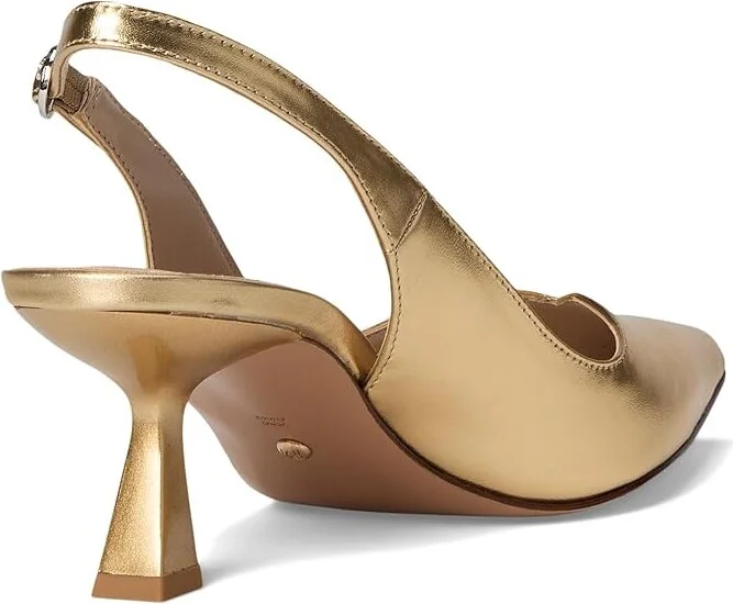 Pelle Moda Janah High Women's Heels Light Gold : 9.5 M, Leather - Image 4