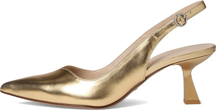 Pelle Moda Janah High Women's Heels Light Gold : 9.5 M, Leather - Image 6