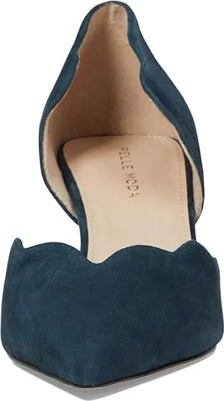 Pelle Moda Keala High Women's Heels Midnight : 8.5 M, Leather/Suede - Image 2