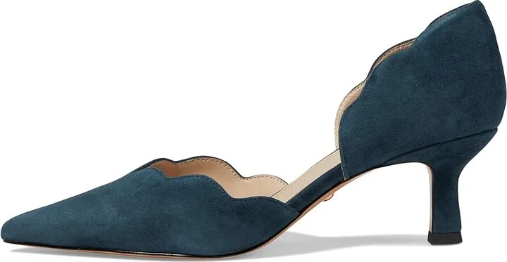Pelle Moda Keala High Women's Heels Midnight : 8.5 M, Leather/Suede - Image 5