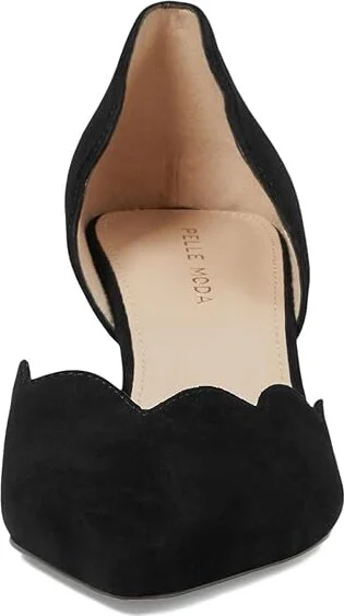 Pelle Moda Keala High Women's Heels Midnight : 8.5 M, Leather/Suede - Image 6