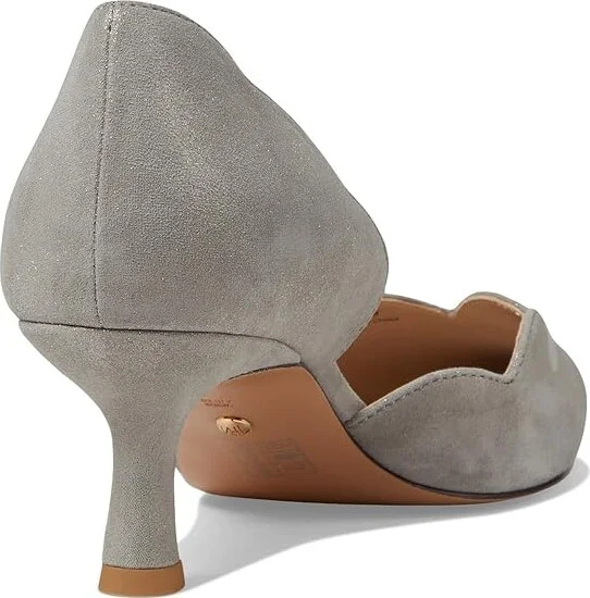 Pelle Moda Keala High Women's Heels Pewter : 10 M, Leather/Suede - Image 4