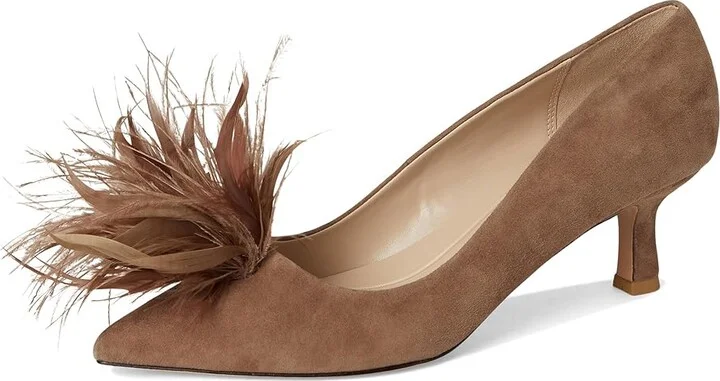 Pelle Moda Keali High Women's Heels Taupe : 8 M, Leather - Image 5