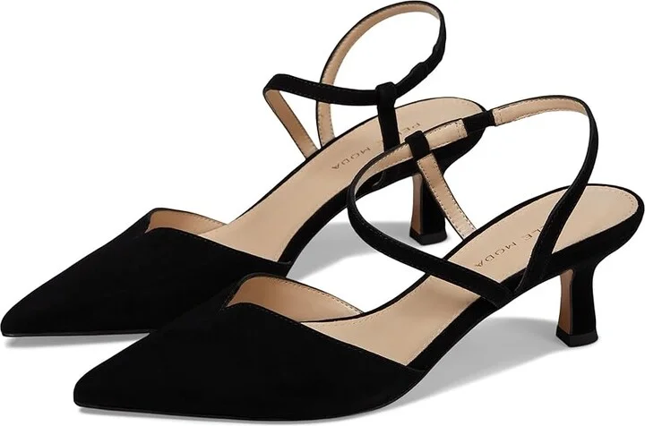 Pelle Moda Kearn High Women's Heels Black : 7 M, Leather