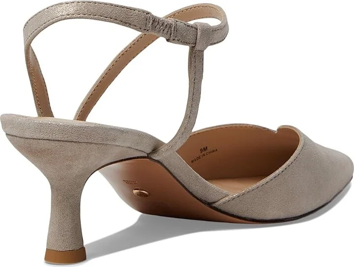 Pelle Moda Kearn High Women's Heels Dark Taupe : 9 M, Leather - Image 4