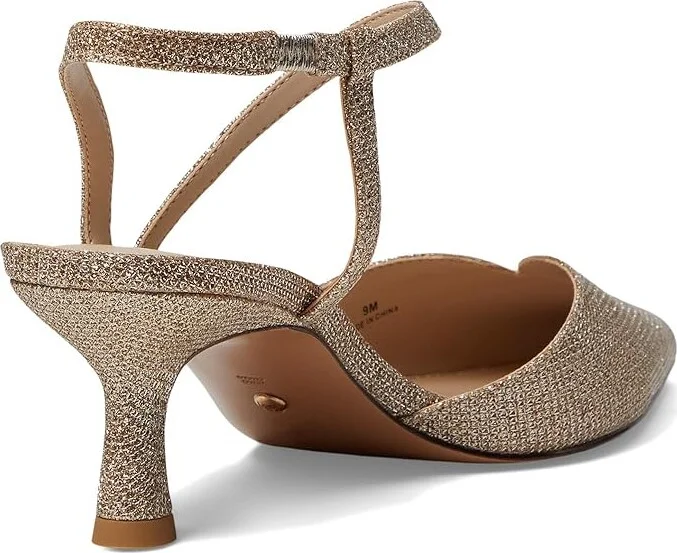 Pelle Moda Kearn High Women's Heels Platinum Gold : 6.5 M, Leather - Image 4
