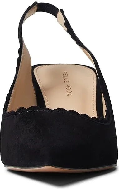 Pelle Moda Kelsa Women's Shoes Black Suede : 6 M - Image 2