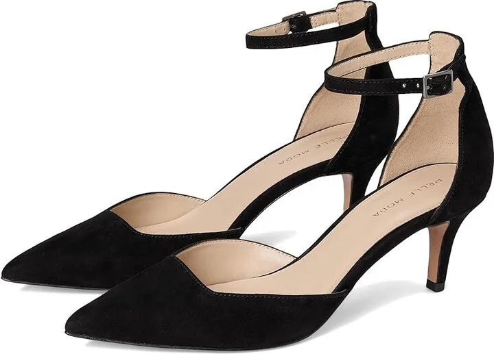Pelle Moda Kendal Women's Shoes Black : 11 M, Leather/Suede