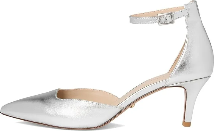 Pelle Moda Kendal Women's Shoes Silver : 8.5 M, Leather/Suede - Image 6