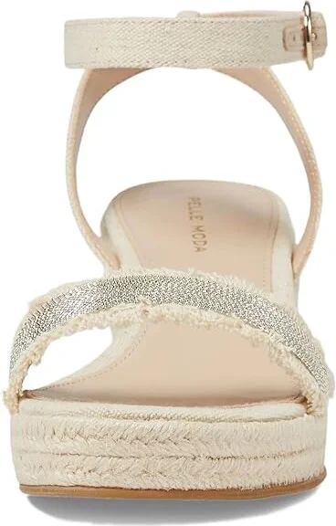 Pelle Moda Kitina Women's Sandals Natural : 7 M - Image 2