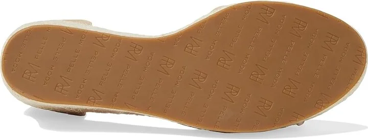 Pelle Moda Kove Women's Sandals Latte/Beige : 7.5 M, Leather/Rubber/Suede - Image 3