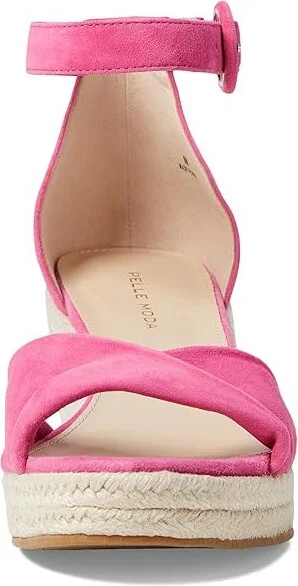 Pelle Moda Kove Women's Sandals Latte/Beige : 7.5 M, Leather/Rubber/Suede - Image 6