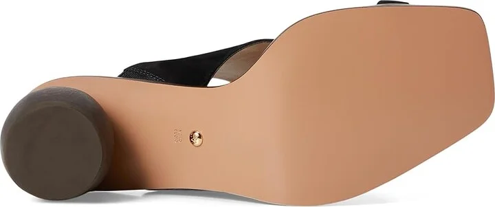 Pelle Moda Lahni Slide Sandal Women's Wedge Shoes Black : 10 M, Leather - Image 3