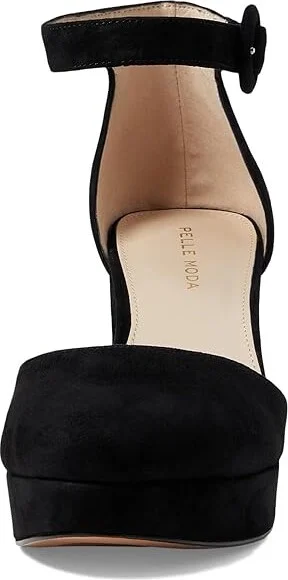 Pelle Moda Lenor Women's Shoes Black : 6 M, Leather/Suede - Image 2