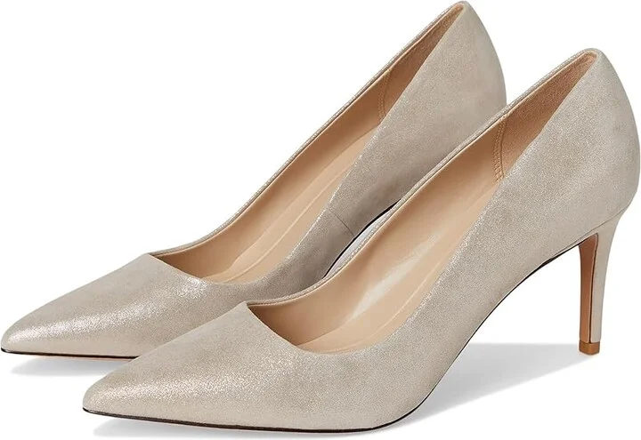 Pelle Moda Lizel High Women's Heels Dk Taupe : 6 M, Leather/Suede