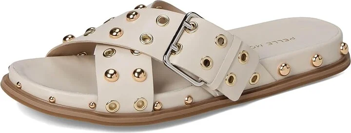 Pelle Moda Niana Slide Women's Sandals Tofu : 5.5 M, Faux Leather - Image 5