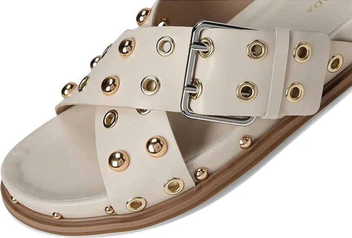Pelle Moda Niana Slide Women's Sandals Tofu : 5.5 M, Faux Leather - Image 7
