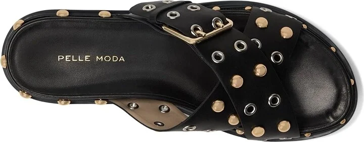 Pelle Moda Niana Slide Women's Sandals Tofu : 5.5 M, Faux Leather - Image 8
