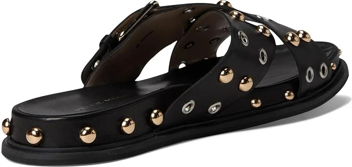Pelle Moda Niana Slide Women's Sandals Tofu : 5.5 M, Faux Leather - Image 10