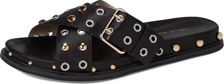 Pelle Moda Niana Slide Women's Sandals Tofu : 5.5 M, Faux Leather - Image 11
