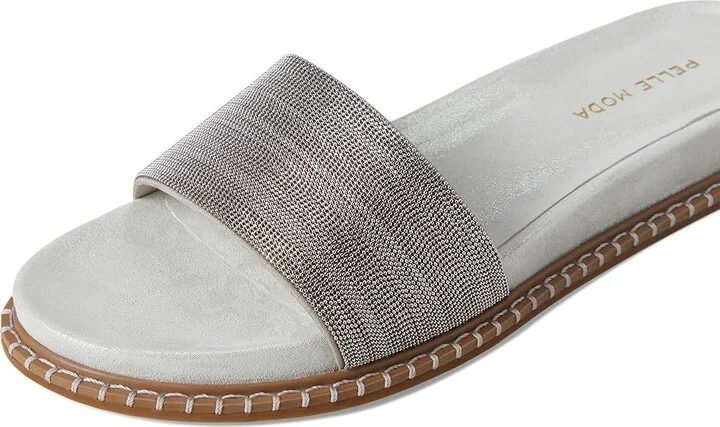 Pelle Moda Nyra Women's Sandals Silver : 5 M, Leather - Image 7