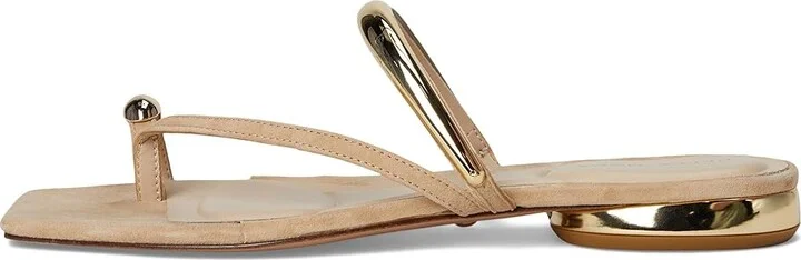 Pelle Moda Ondra Slide Women's Wedge Shoes Latte : 8 M, Leather - Image 6