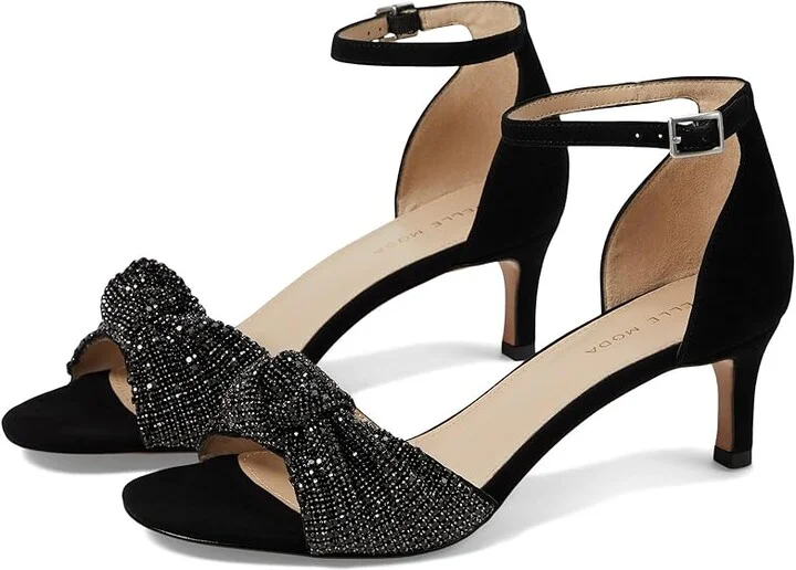 Pelle Moda Shaira Sandal Women's Sandals Black : 9 M, Leather