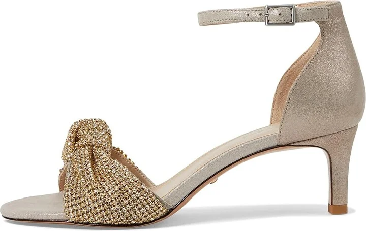 Pelle Moda Shaira Sandal Women's Sandals Dark Taupe Shimmer : 6 M, Leather - Image 5