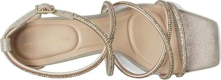 Pelle Moda Teena Sandal Women's Sandals Pewter : 8 M, Leather - Image 8