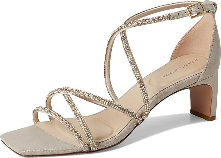 Pelle Moda Teena Sandal Women's Sandals Pewter : 8 M, Leather - Image 11