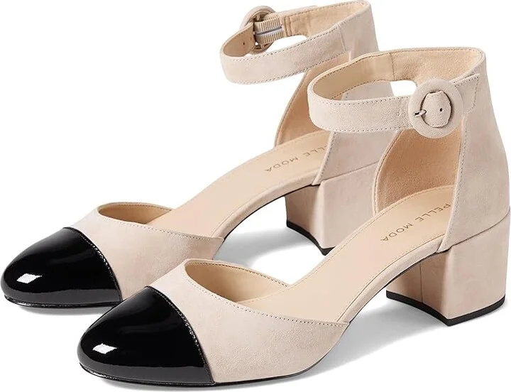 Pelle Moda Ummi Women's Shoes Beige : 9 M, Leather/Suede