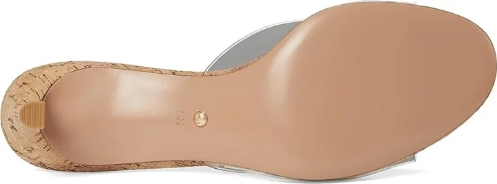 Pelle Moda Unia 3 Slide Women's Wedge Shoes Clear : 7.5 M, Leather - Image 3