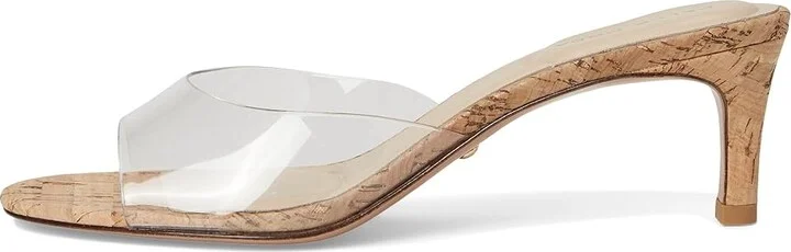 Pelle Moda Unia 3 Slide Women's Wedge Shoes Clear : 7.5 M, Leather - Image 6