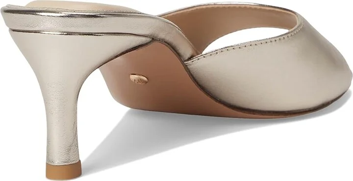 Pelle Moda Unia Slide Women's Wedge Shoes Lt Gold : 6 M, Leather - Image 4