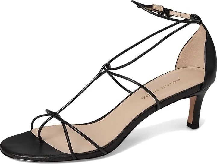 Pelle Moda Ura Women's Sandals Black : 6.5 M, Leather - Image 5