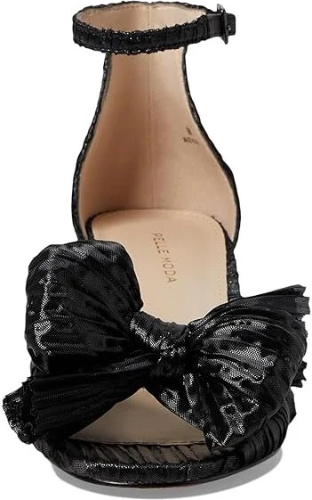 Pelle Moda Utika Women's Sandals Black : 8 M, Leather/Textile - Image 2