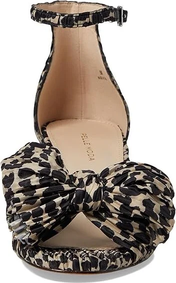 Pelle Moda Utika Women's Sandals Black : 8 M, Leather/Textile - Image 6