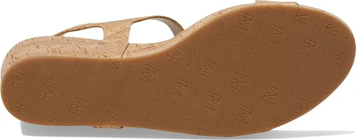 Pelle Moda Wiltz Women's Sandals Natural : 11 M, Suede - Image 3